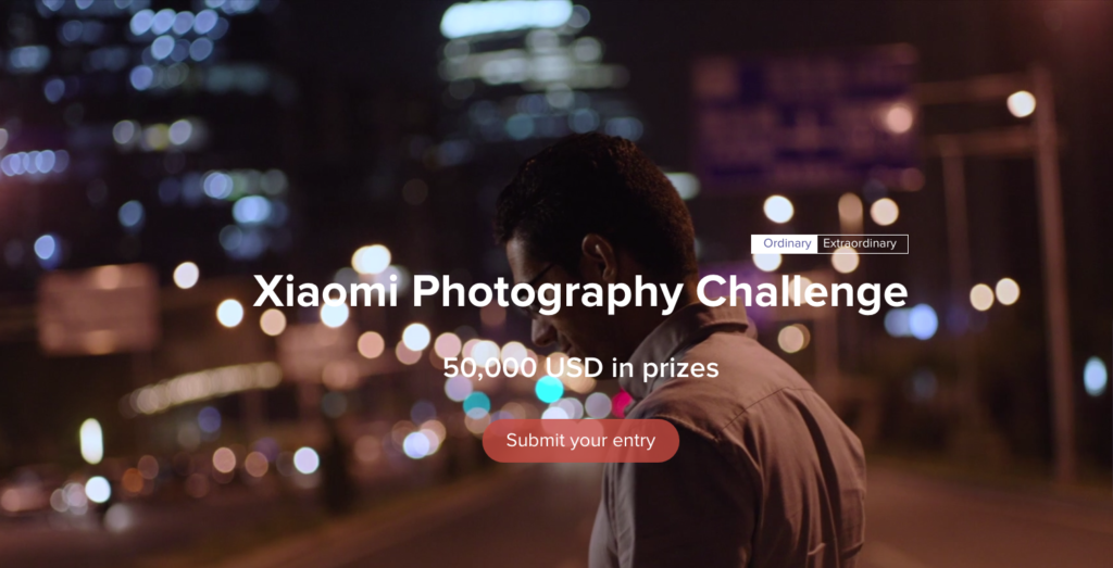 Xiaomi Photography Challenge