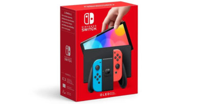 Nintendo Switch com tela OLED